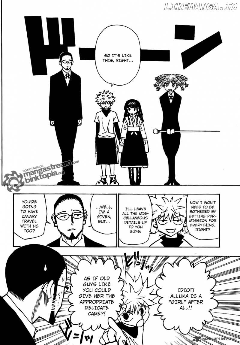 Hunter x Hunter, Chapter 324 image 14
